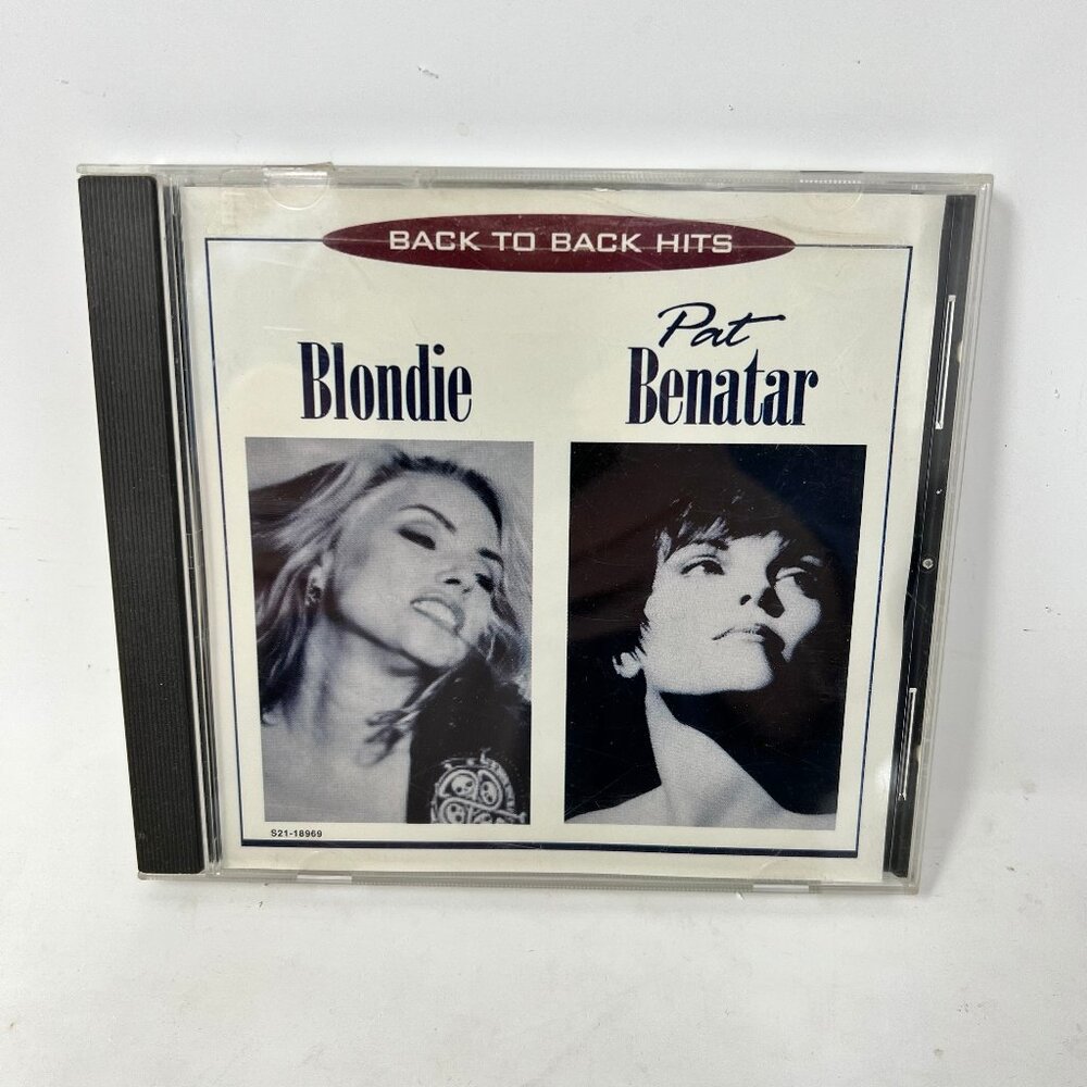 Pat Benatar Blondie CD Compact Disc Back to Back Hits 1996 Call Me Heartbreaker